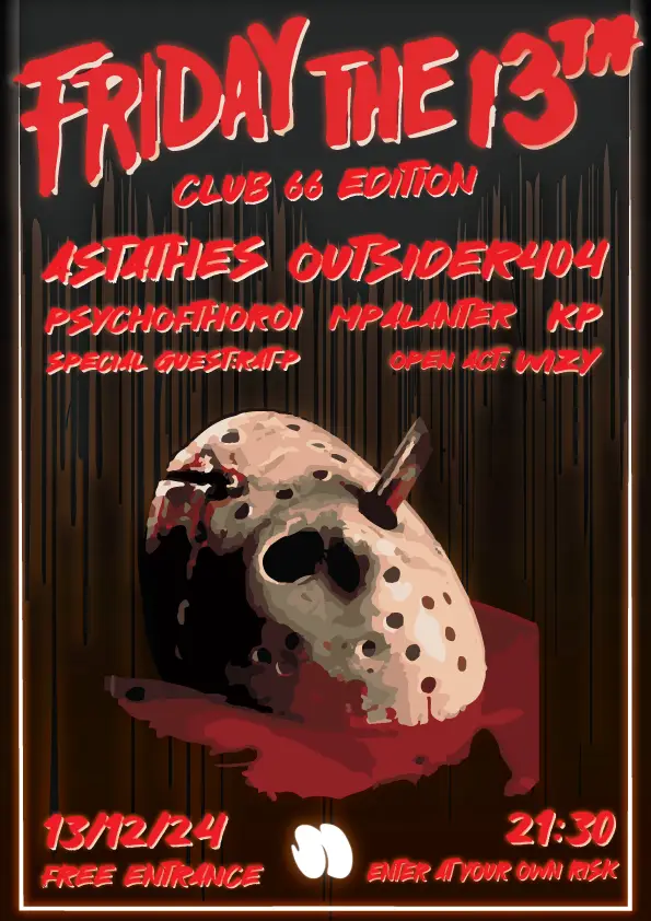 Rap Friday the 13th – Club 66 Edition